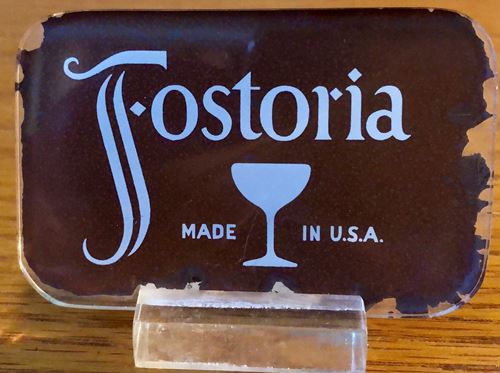 Fostoria Sign