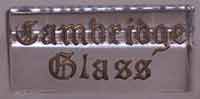 Cambridge Sign on a Prism