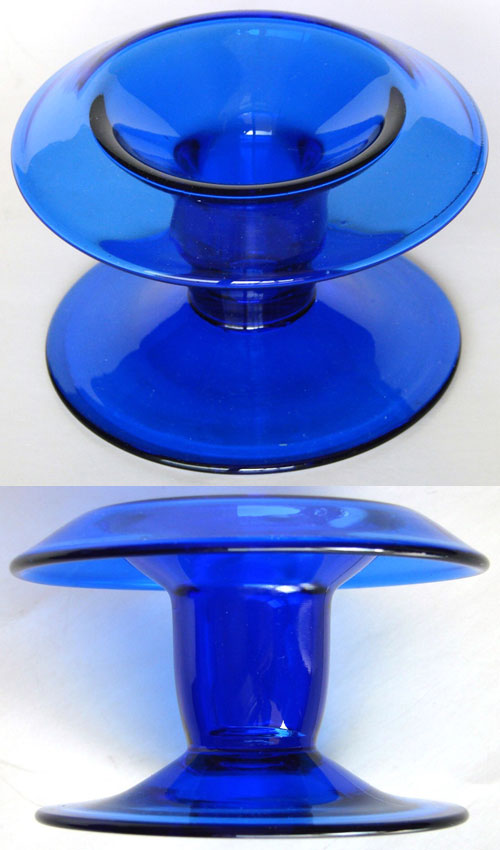 Unknown Cobalt Blue Candlestick