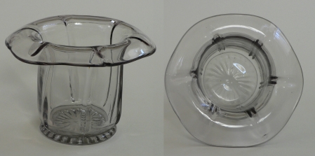 Unknown Ribbed Hat Vase