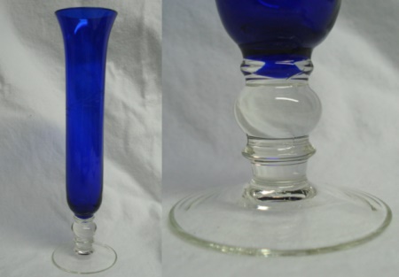 Unknown Blue Bud Vase