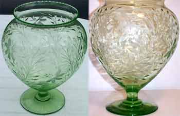Unknown Footed Vase