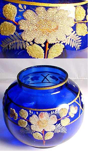 Unknown Vase with Coralene Decoration