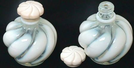Unknown Glass Wrisley Perfume Bottle