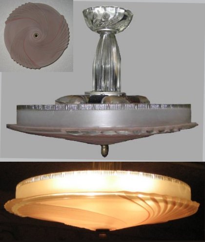 Unknown Art Deco Ceiling Light