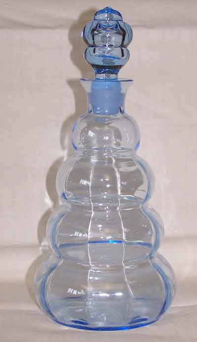 Unknown Blue Decanter