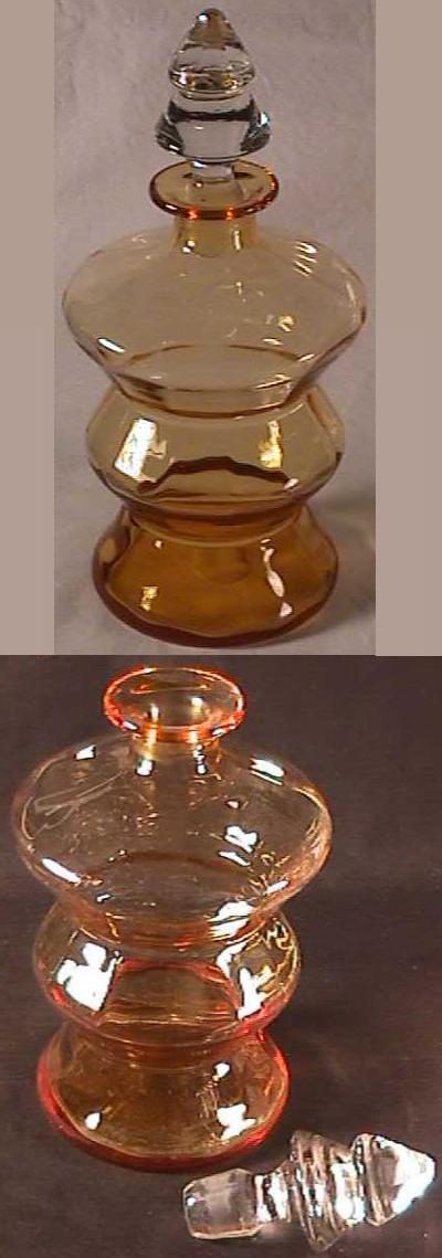 Unknown Amber Decanter