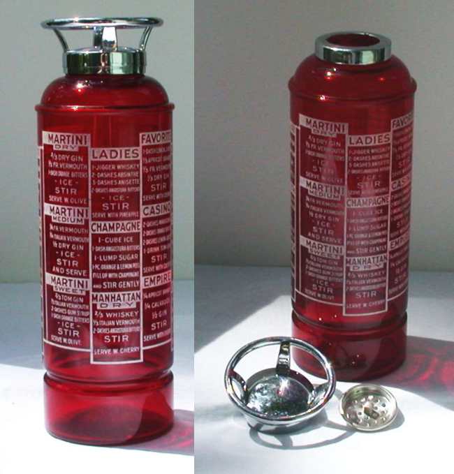 Unknown Fire Extinguisher Cocktail Shaker