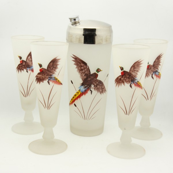 Unknown Game Bird Cocktail Set