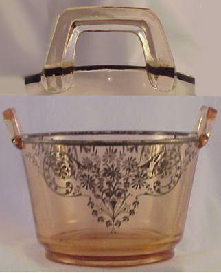 Unknown Ice Tub with Unknown Silver Overlay