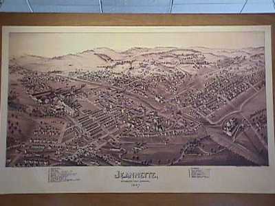 View of Jeannette, PA