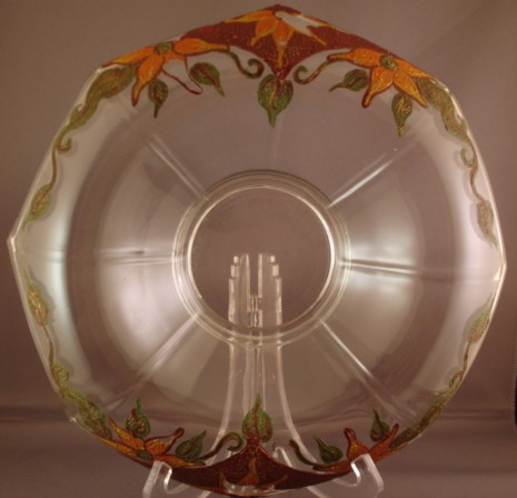 Ransburg Chewing Gum Glass Decoration