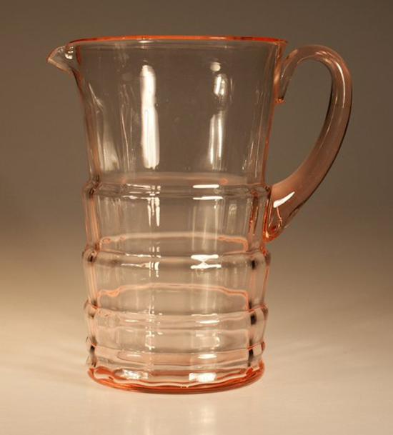 Unknown Tiered Pink Jug