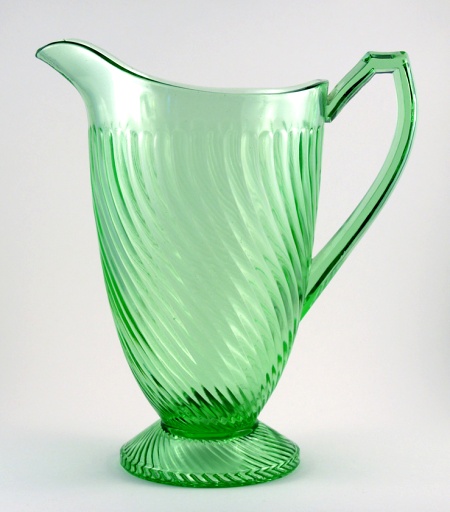 Unknown Spiral Optic Pitcher