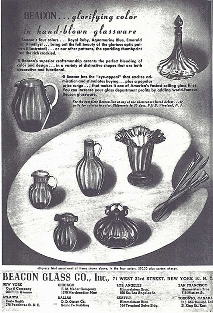 Beacon Glass Ad  (Large Image)