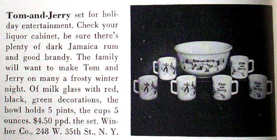 Tom & Jerry Punch Set