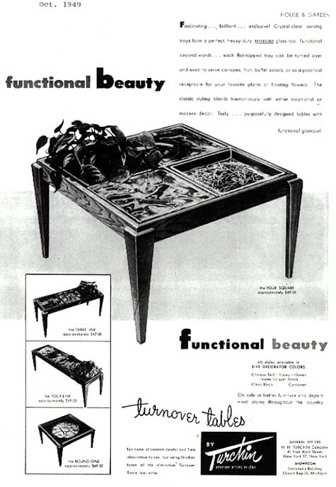 H. H. Turchin Co. Table Ad