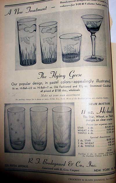 R. F. Brodegaard & Co. Ad 'Caspari'