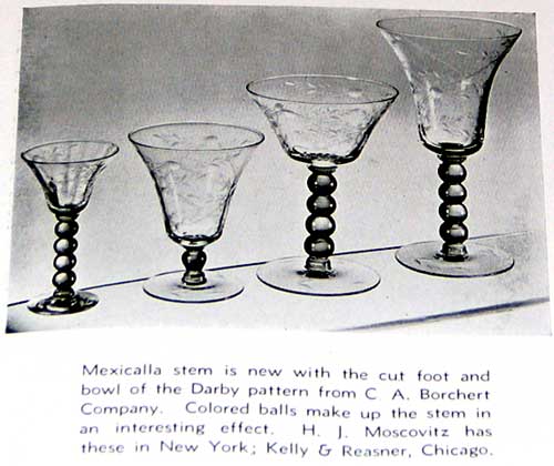 C. A. Borchert Glass Co. Mexicalla Ad