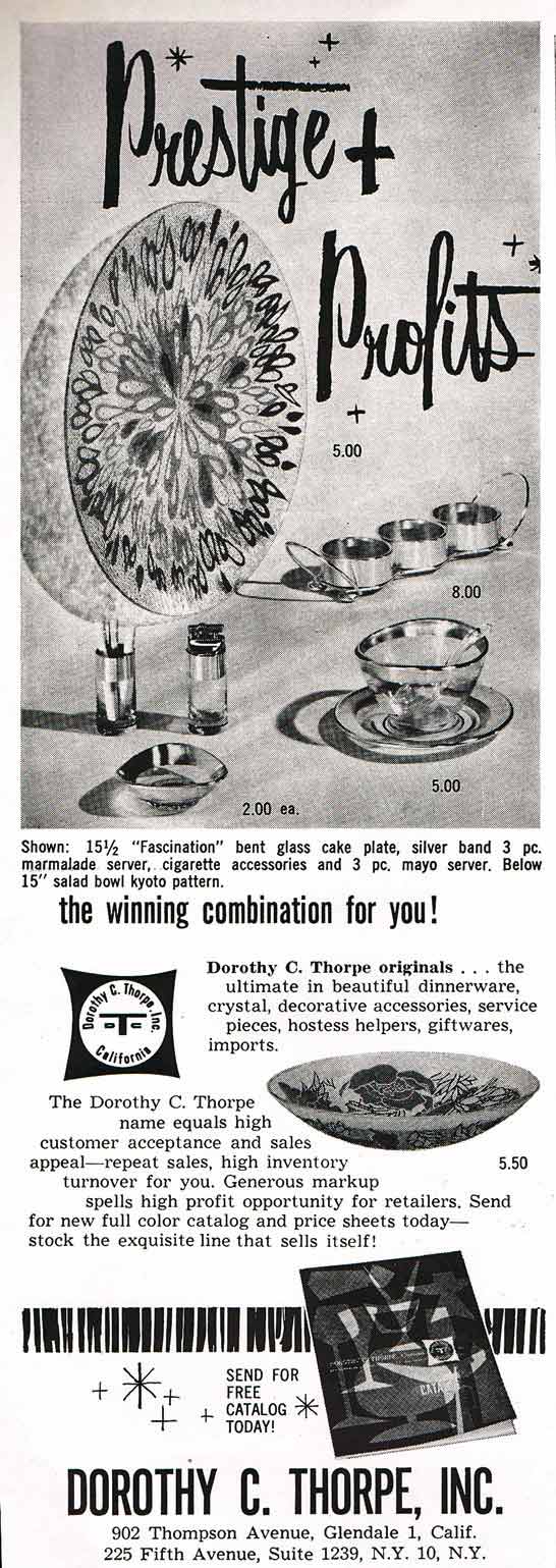 Dorothy Thorpe Advertisement