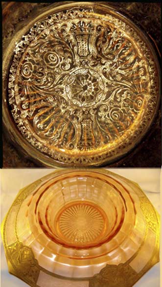 Unknown Etch on Unknown Console Bowl