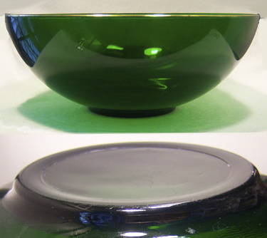 Unknown Deep Green 10" Bowl