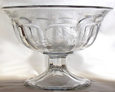 Unknown Footed Bowl with Cutting