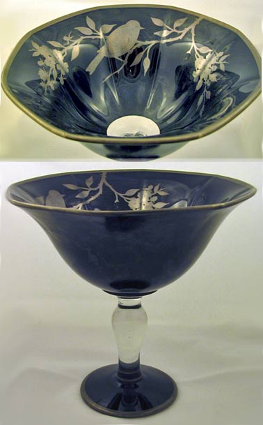 Unknown Painted Compote