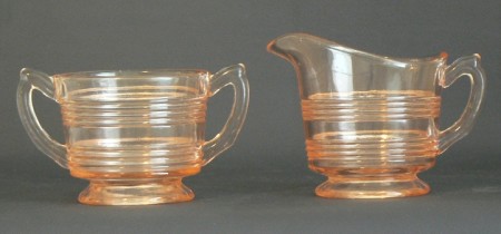 Unknown Banded Ring Cream & Sugar