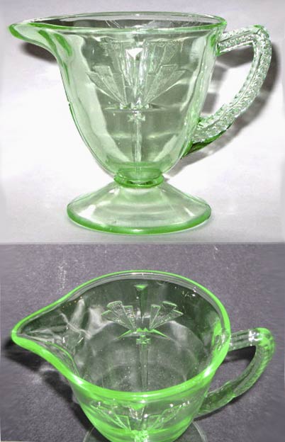 Unknown Creamer with Pressed Design