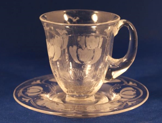 Unknown Demitasse w/ Unknown Etch