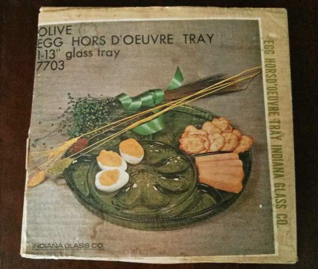 Indiana #7703 Egg Hors d'Oeurvre Tray Box