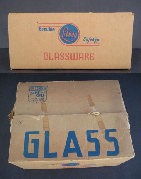 Libbey Safedge Shipping Box