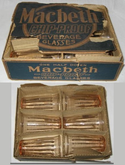 Macbeth Chip-Proof Tumblers