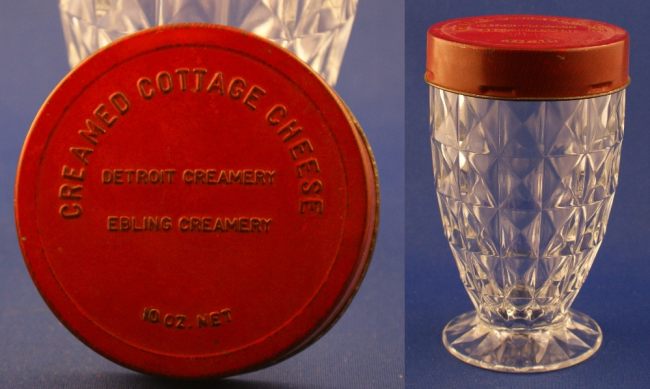 Jeannette Windsor Diamond Tumbler for Cottage Cheese