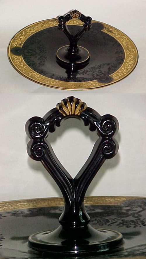 Central # 148 Deco Fan Center Handle Server w/ #61 Decoration