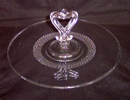 Duncan & Miller # 301 Teardrop Center Handled Server