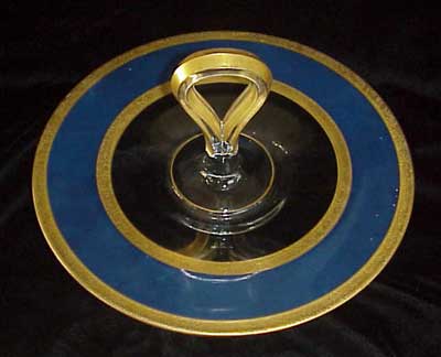 Heisey #1185 Center Handled Server