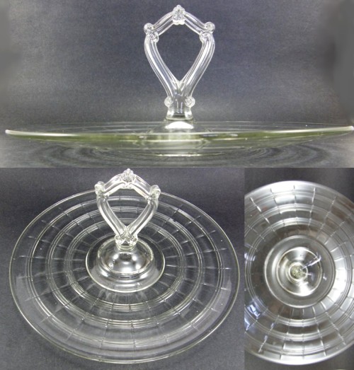 Hocking Ring Center Handle Server