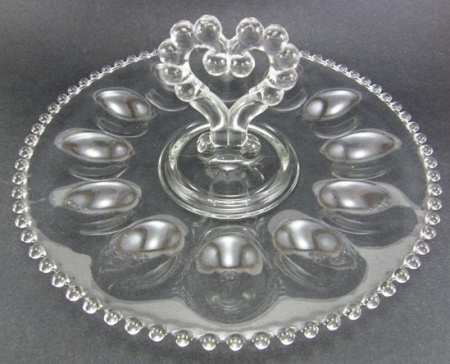 Imperial #  400/154 Candlewick Deviled Egg Server