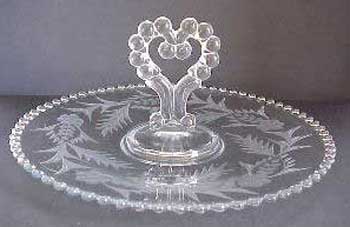 Imperial # 400 Candlewick Center Handled Server