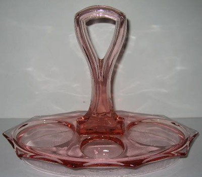 New Martinsville #1926 Condiment Tray