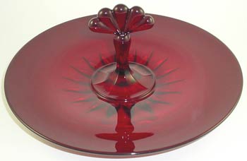 New Martinsville # 44 Teardrop Center Handled Server