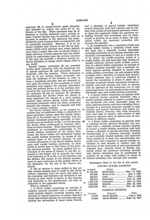 Heisey Epergne Patent 2686989-3