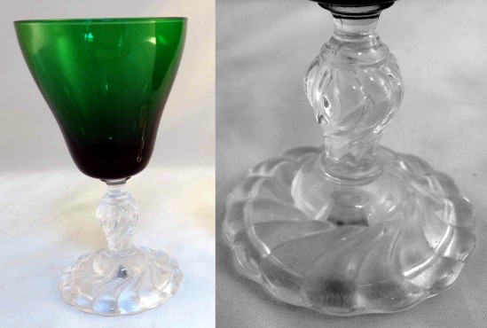 Fostoria #5412 Colonial Dame Goblet