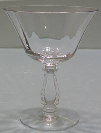 Fostoria #6037 Silver Flutes  Stem
