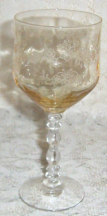 Fostoria #6127 Festive Goblet