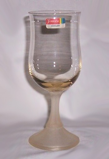Fostoria #6147 Gala Stem with Icicle Decoration