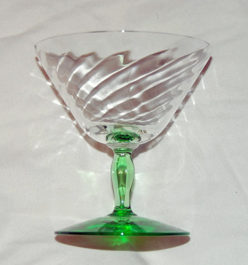 Fostoria #5282 Spiral Optic Sherbet