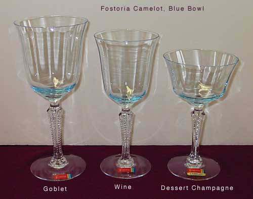 Fostoria #6009 Camelot Stemware